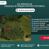 Działka w miejscowości Wydrna