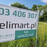 Widokowa działka z WZ 33a media Srogów Dolny