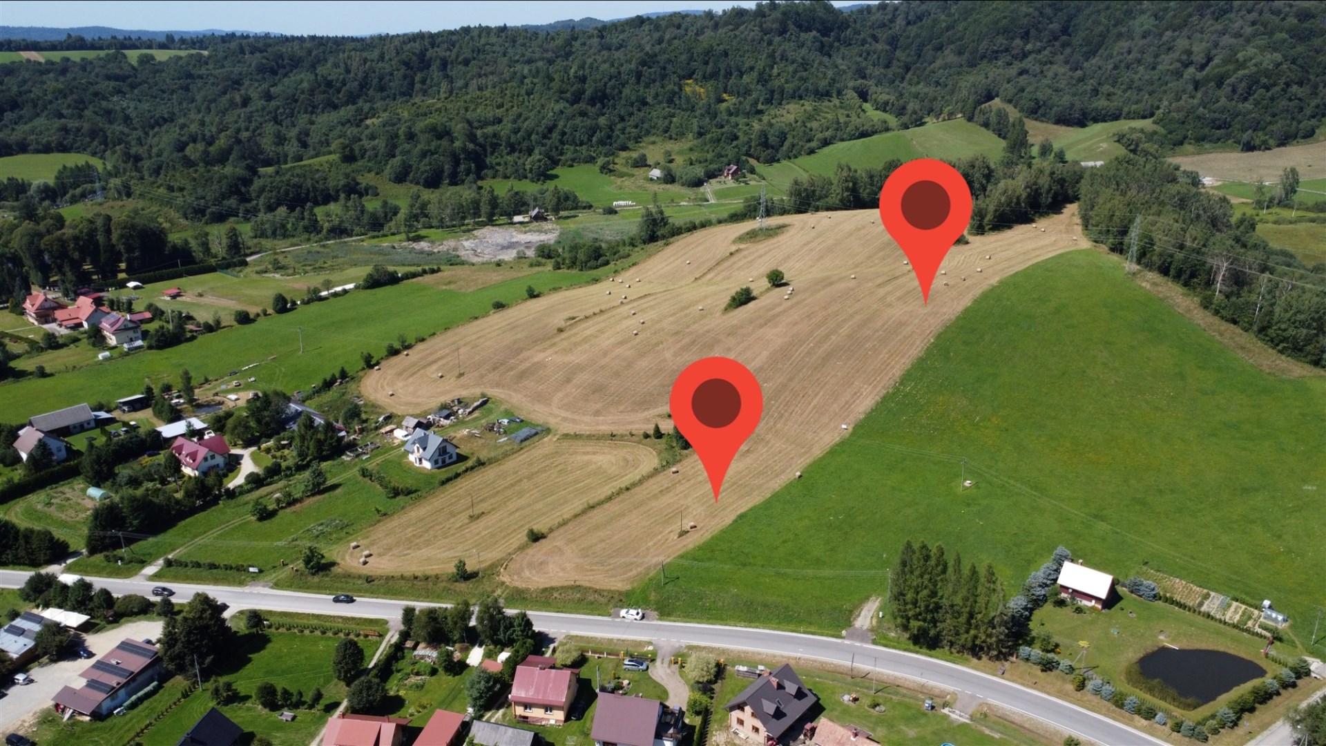 Polana-Bieszczady widokowe działki - WZ w trakcie