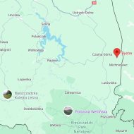 Bystre - Bieszczady widokowe działki 2,65ha