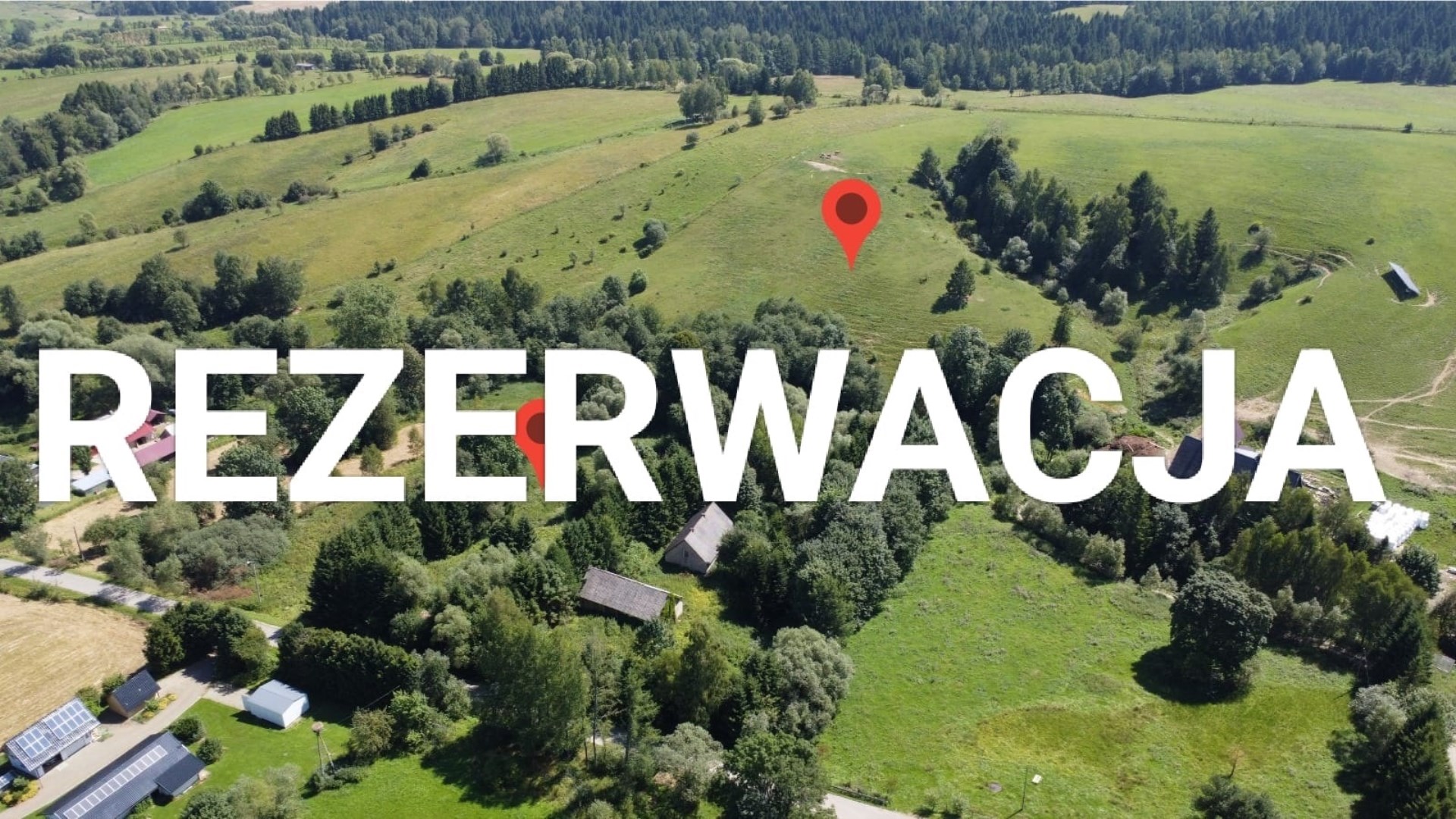 Lipie - Bieszczady działki inwestycyjne 1,80ha