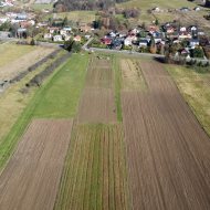 Działka Sanok Olchowce przy II części obwodnicy. 