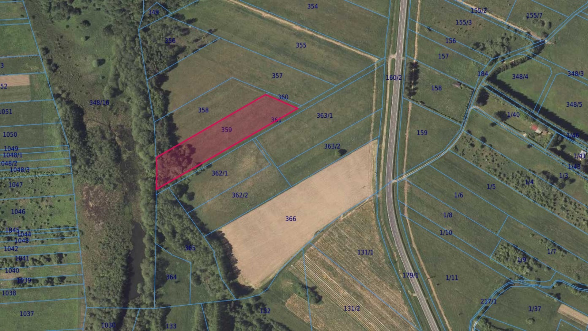 Atrakcyjna działka 6311 m² – Bykowce