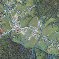 Wyjątkowa działka z projektem domu, Ropienka