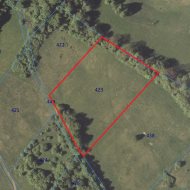 Widokowa działka, Ropienka, Bieszczady