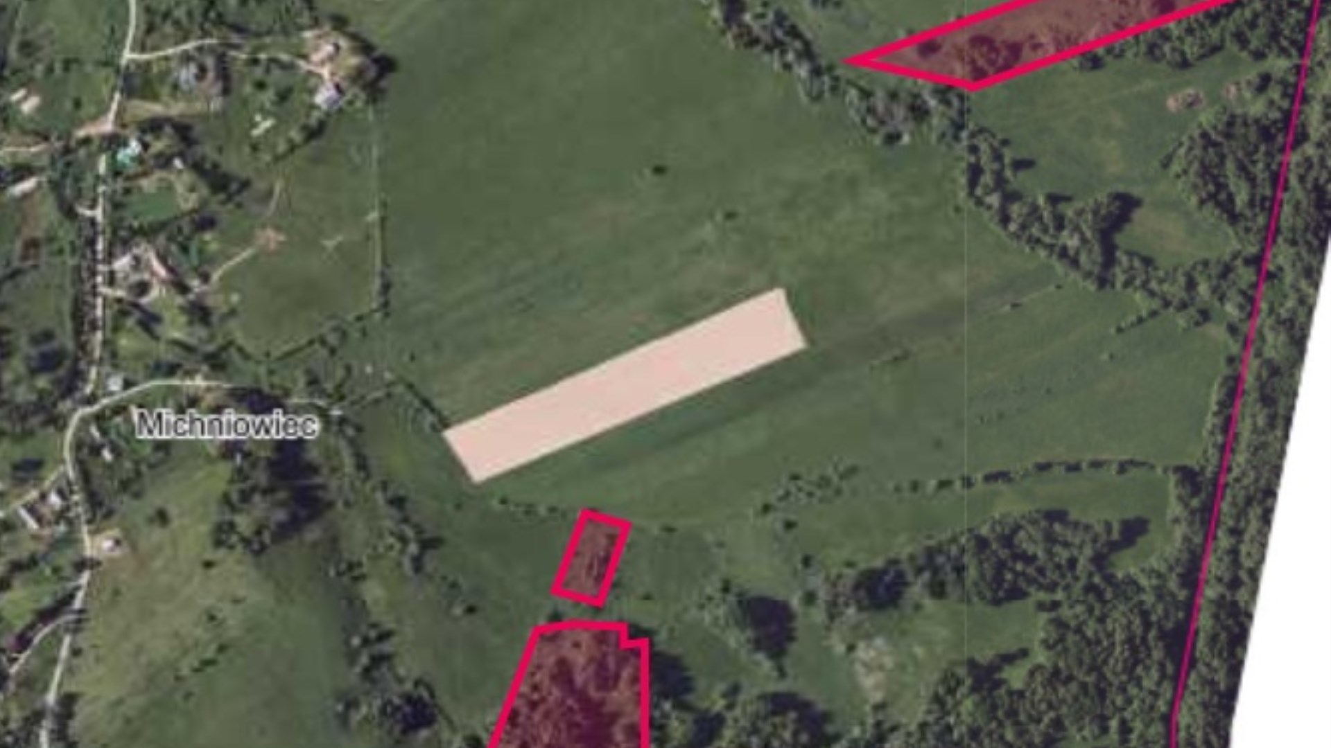 Kompleks trzech działek rolnych - Michniowiec 