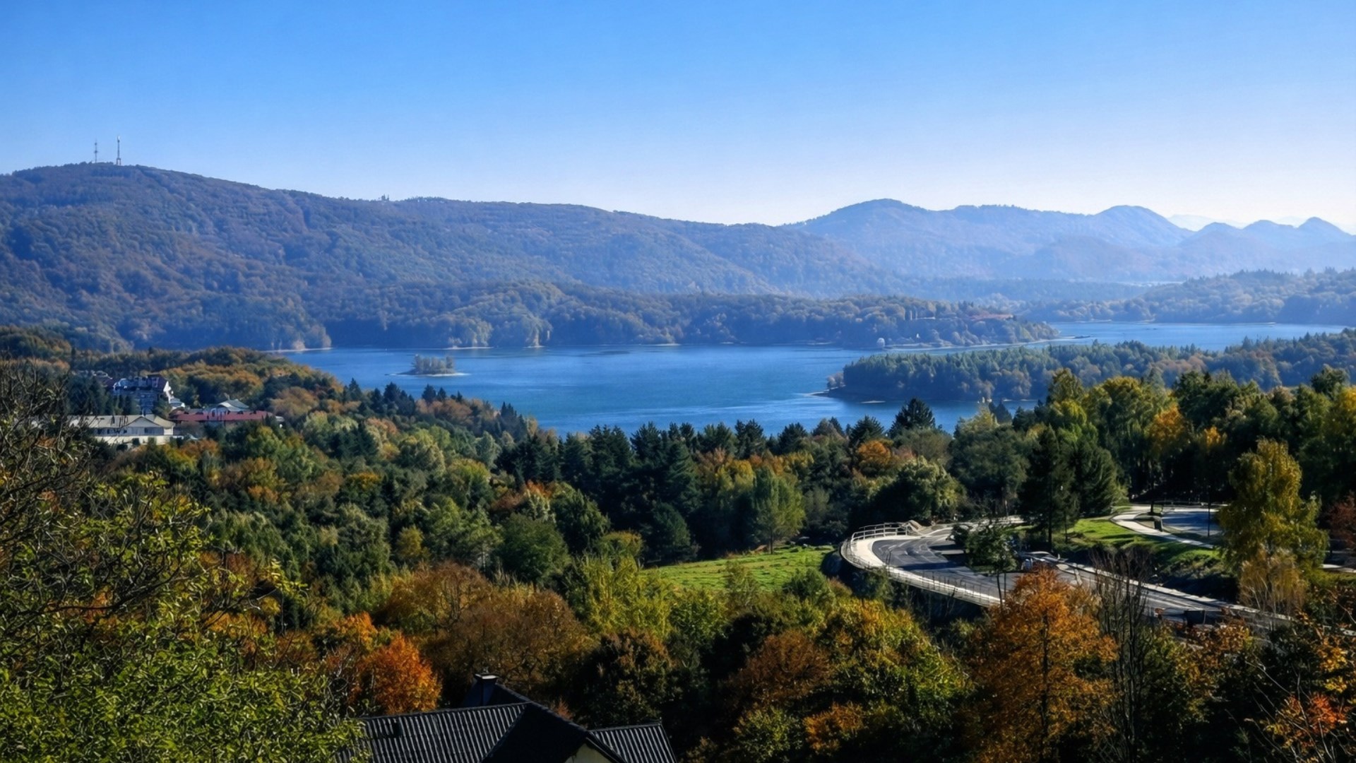 Polańczyk-mieszkanie z widokiem na zalew Soliński