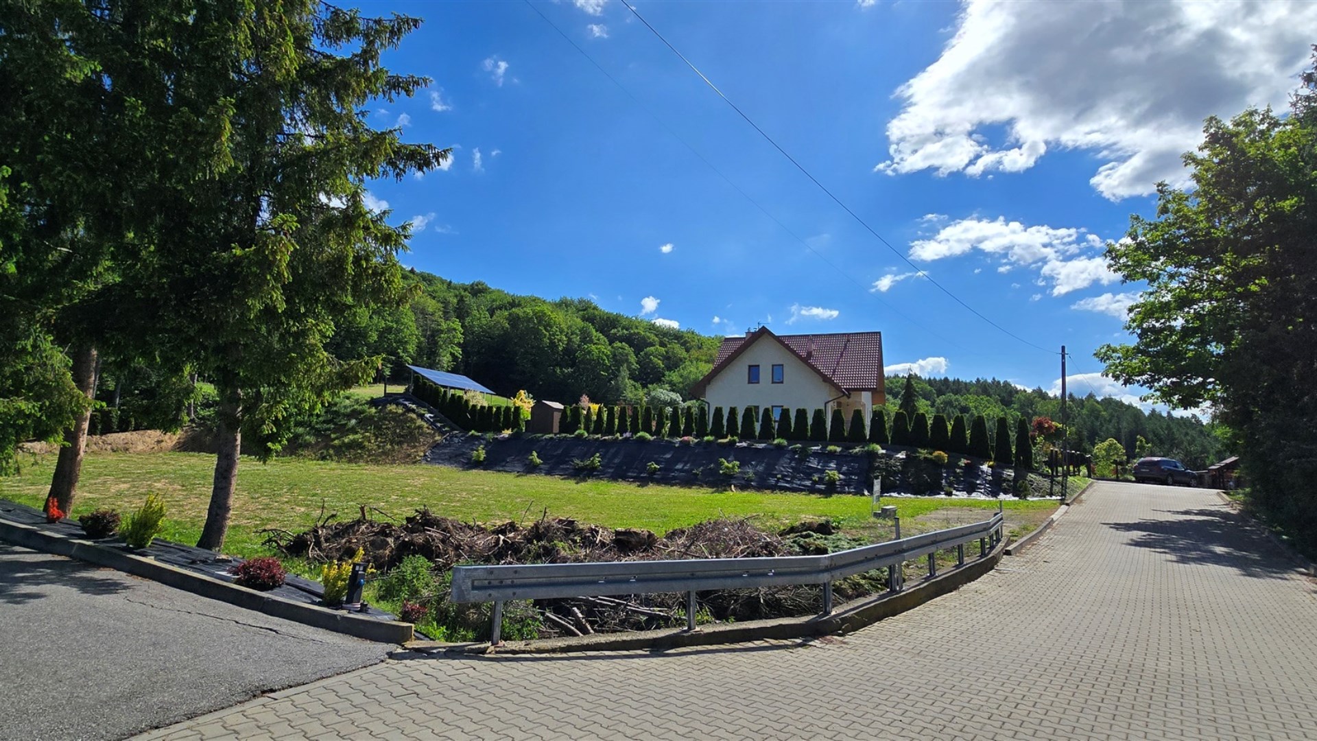 Przestronna działka 17,58 ara, Bykowce