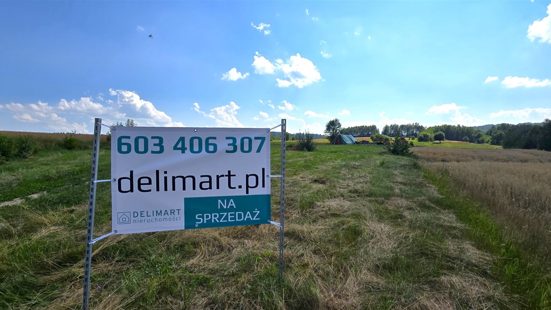 Działka z WZ pod budowę domu – Dydnia, 20,52 ara