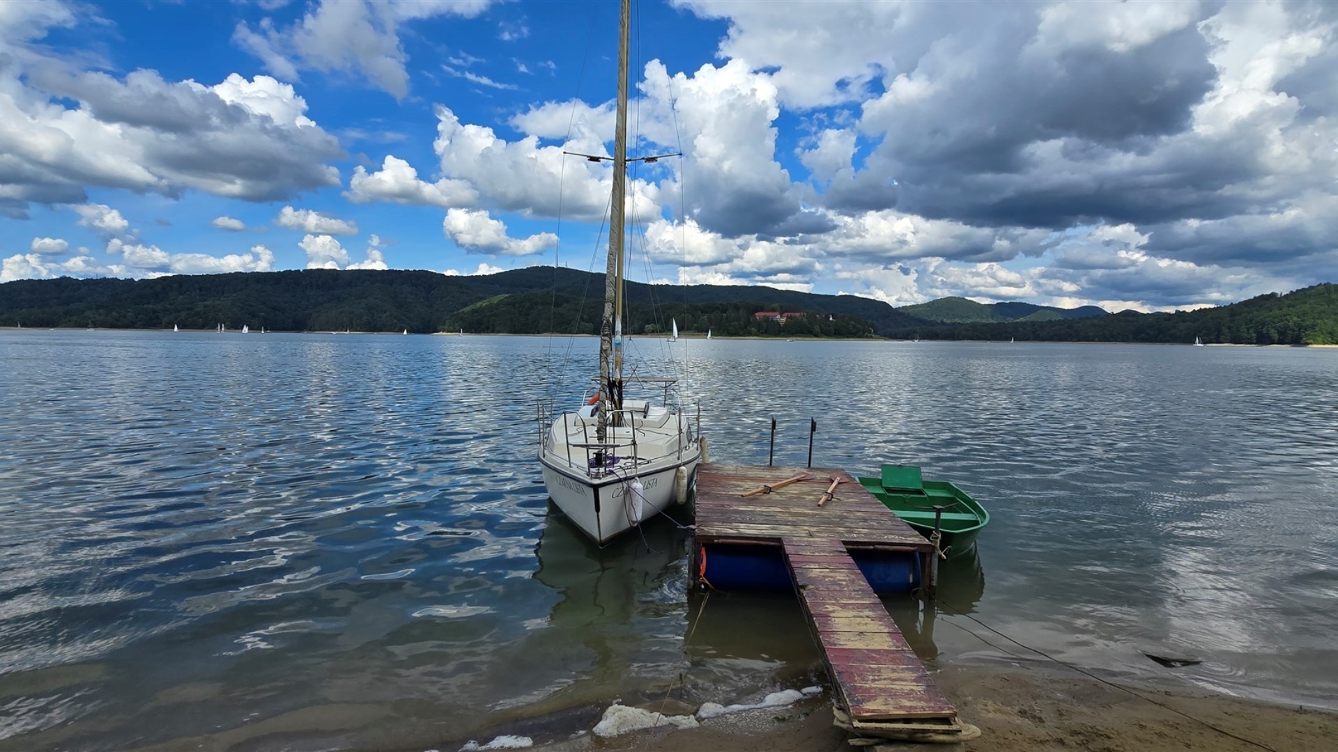 Solina, Topowa działka 1022 m² nad samą wodą