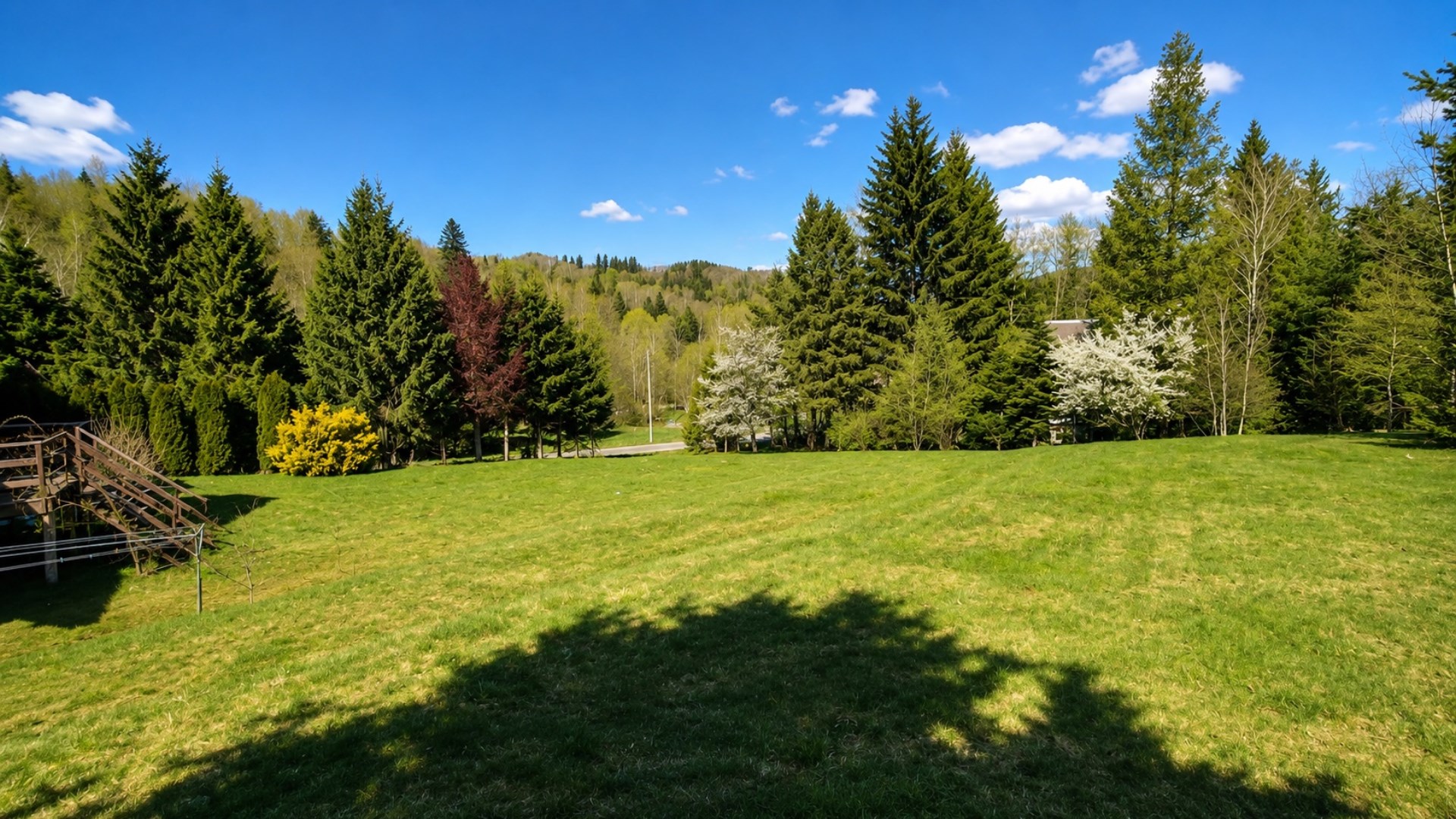 Strzebowiska działka 10ar - Bieszczady, Cisna. 