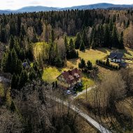 Strzebowiska działka 10ar - Bieszczady, Cisna. 